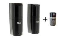 Беспроводные фотоэлементы Nice FT210 (БАТАРЕЙКА В КОМПЛЕКТЕ!!!) универсальные, с поворотной оптикой, синхронизируемые с автономным передатчиком